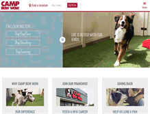 Tablet Screenshot of campbowwow.com